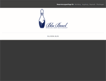 Tablet Screenshot of blu-bowl.com